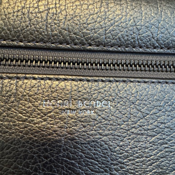 Henri Bendel Metallic Studded Flap Crossbody NWT - Picture 4 of 13